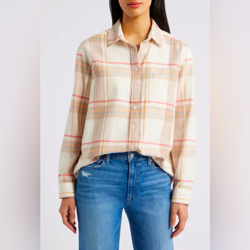 Pendleton - Boyfriend Flannel Shirt